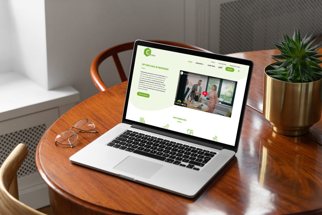 Complete redesign van de website